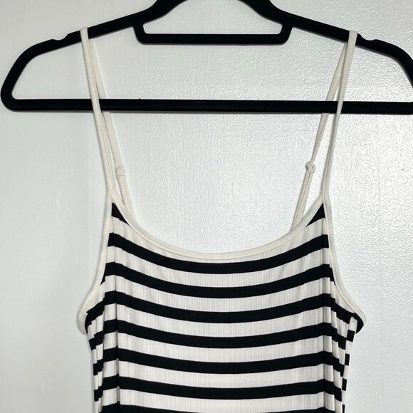 Divided Ribbed Maxi Slip Dress NWOT - Picture 3 of 6